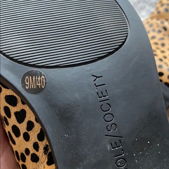 Sole Society Abbott Leopard Booties - Picture 9 of 11